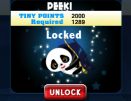 Peeki in Tiny Escape